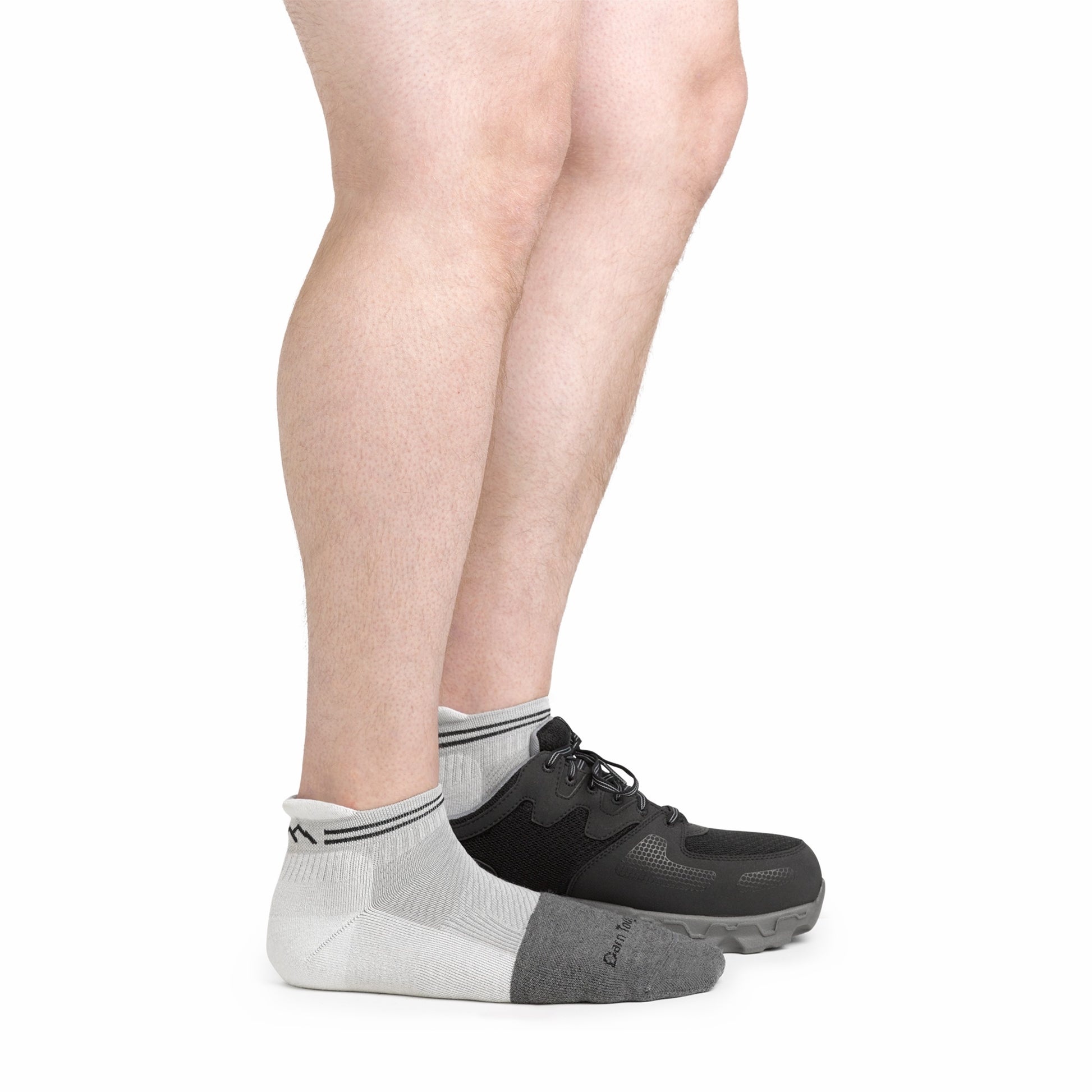 Men's Steely No Show Tab Lightweight Work Socks | Darn Tough