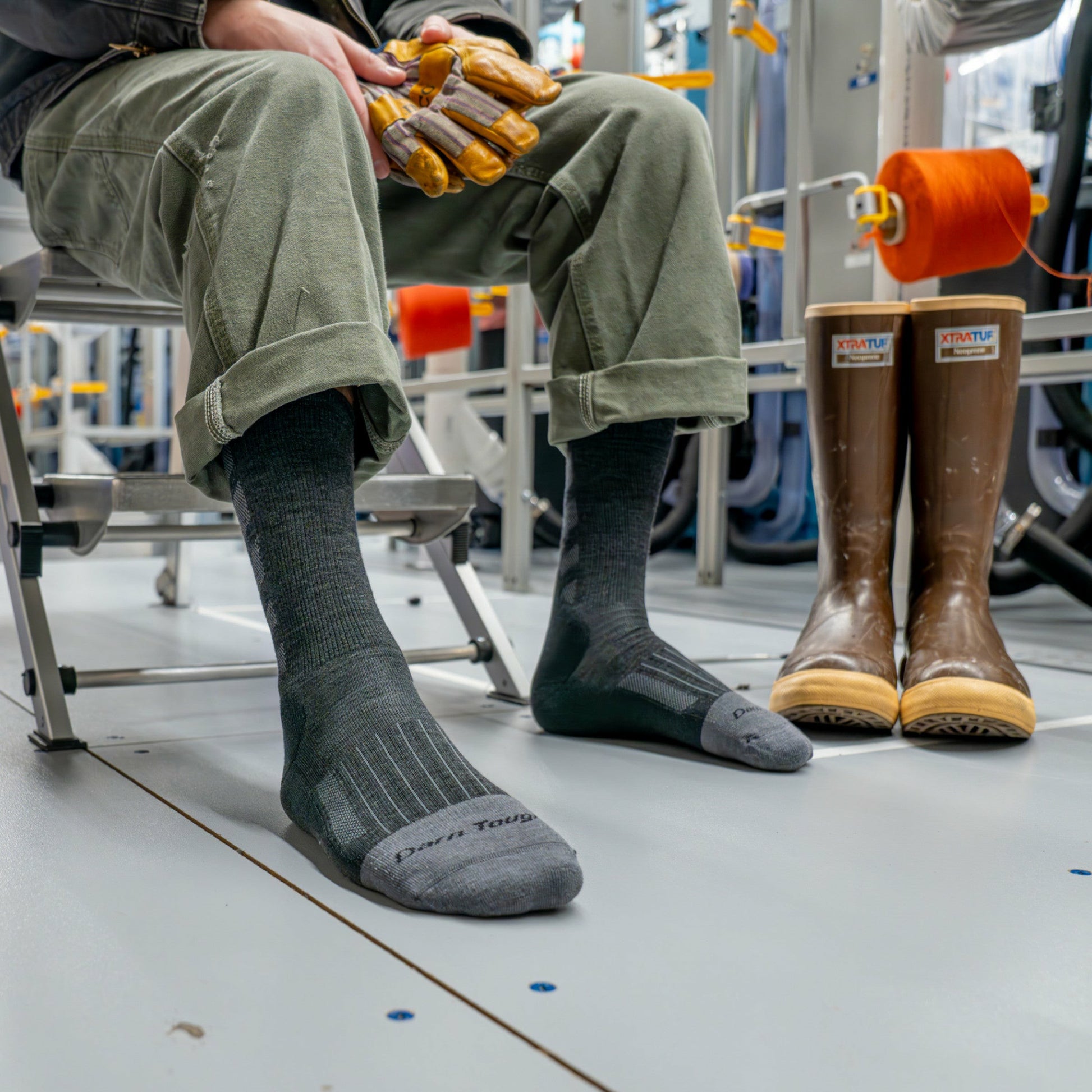 Men's Stanley K Boot Lightweight Work Socks | Darn Tough