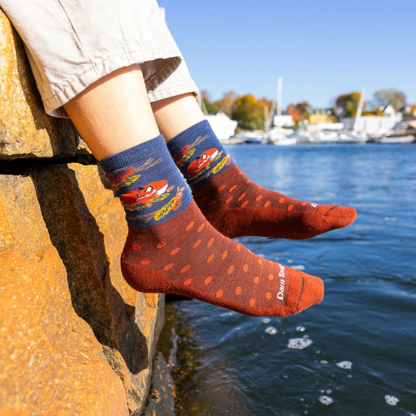 Women's Wild Life Crew Lightweight Lifestyle Socks | Darn Tough