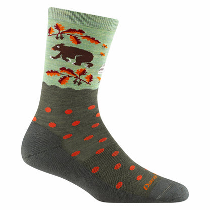 Women's Wild Life Crew Lightweight Lifestyle Socks | Darn Tough