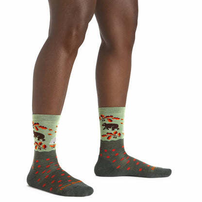 Women's Wild Life Crew Lightweight Lifestyle Socks | Darn Tough