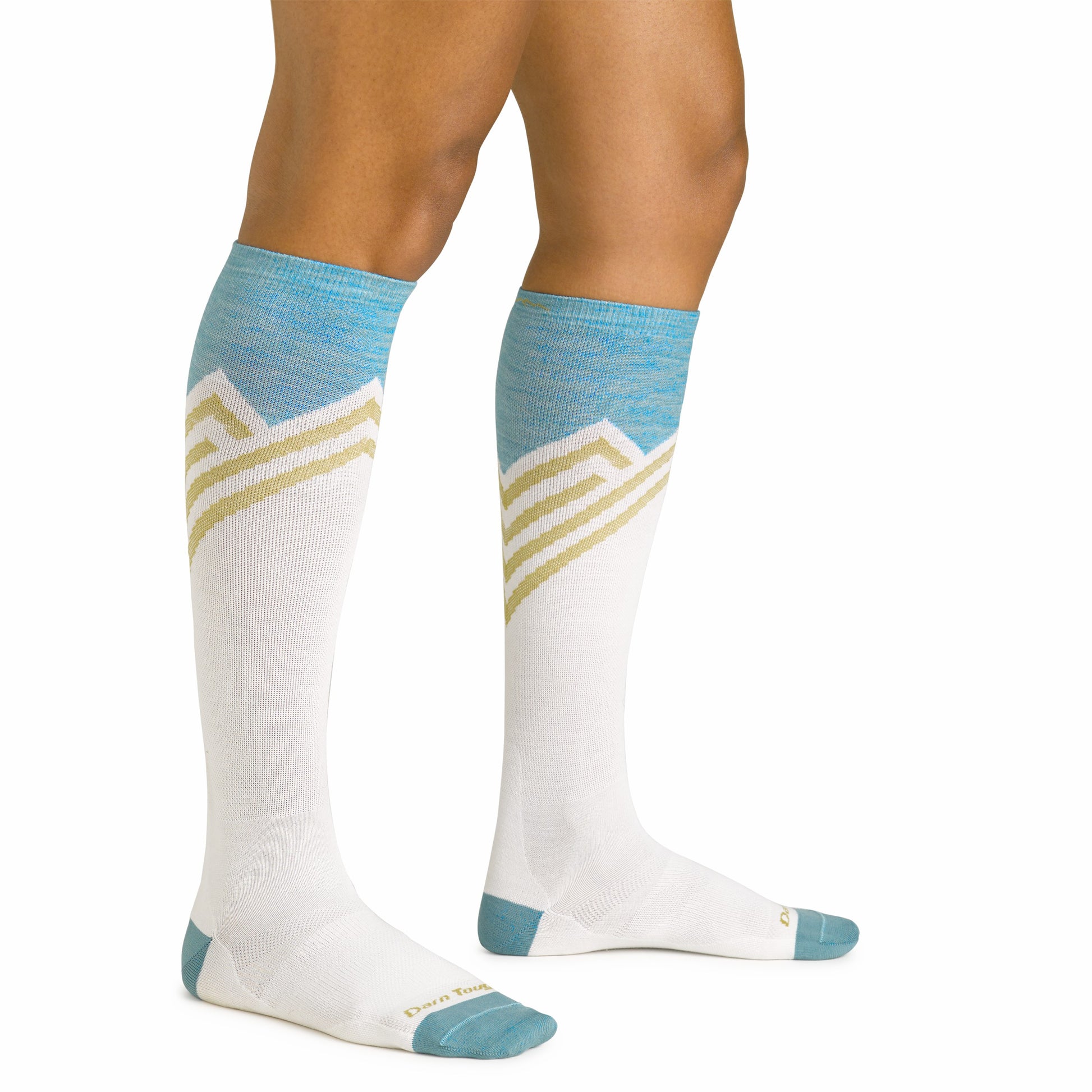 Women's Peaks RFL Over-the-Calf Ultra-Lightweight Ski & Snowboard Socks | Darn Tough