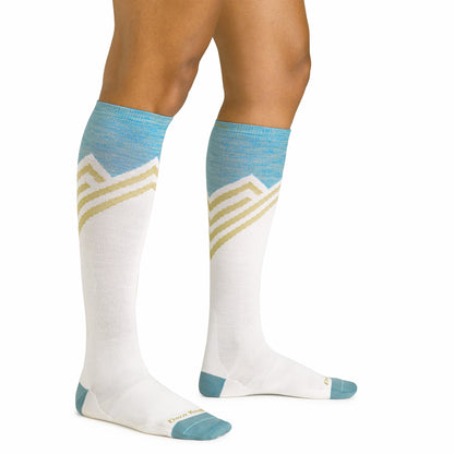 Women's Peaks RFL Over-the-Calf Ultra-Lightweight Ski & Snowboard Socks | Darn Tough