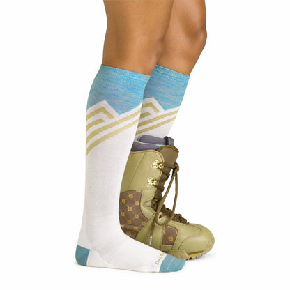 Women's Peaks RFL Over-the-Calf Ultra-Lightweight Ski & Snowboard Socks | Darn Tough