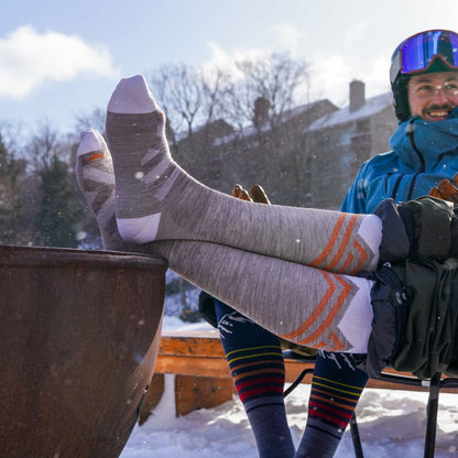 Women's Peaks RFL Over-the-Calf Ultra-Lightweight Ski & Snowboard Socks | Darn Tough