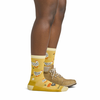 Women's Mother Clucker Crew Lightweight Lifestyle Socks | Darn Tough