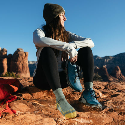 Women's Hiker Quarter Midweight Hiking Socks | Darn Tough