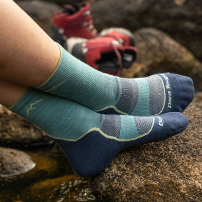 Women's Light Hiker Micro Crew Lightweight Hiking Socks | Darn Tough
