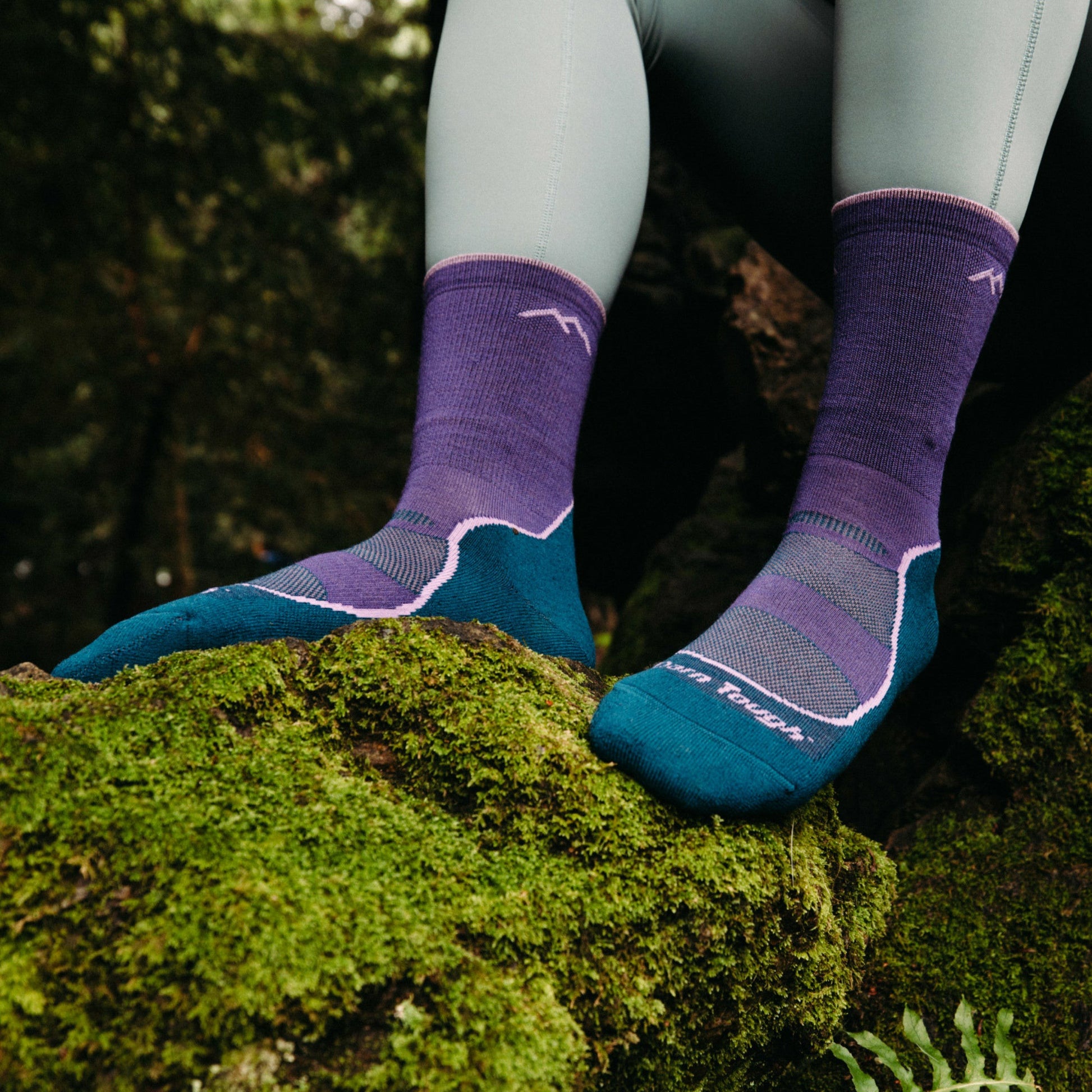 Women's Light Hiker Micro Crew Lightweight Hiking Socks | Darn Tough