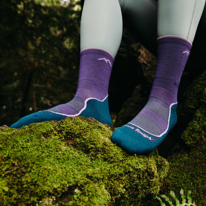 Women's Light Hiker Micro Crew Lightweight Hiking Socks | Darn Tough