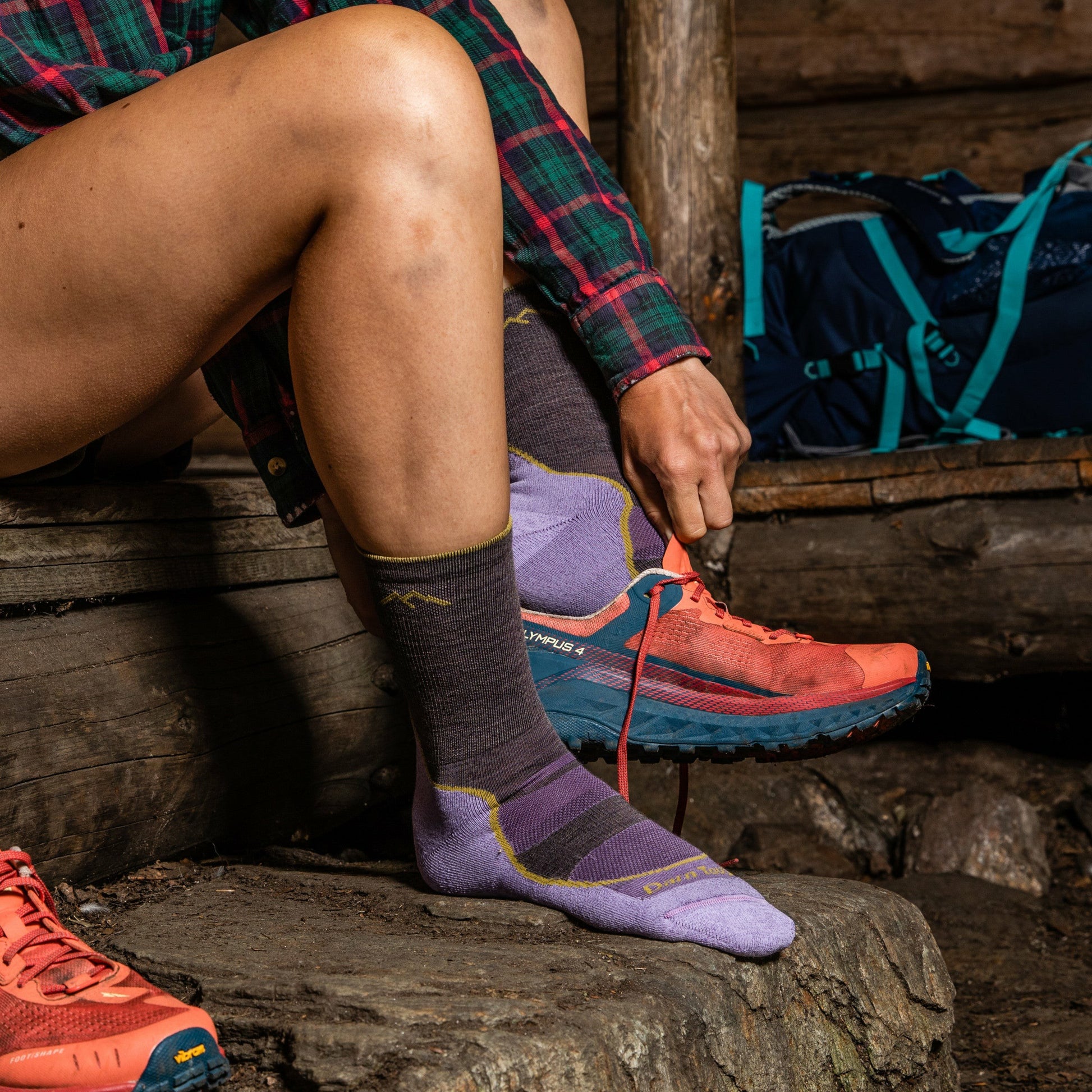 Women's Light Hiker Micro Crew Lightweight Hiking Socks | Darn Tough