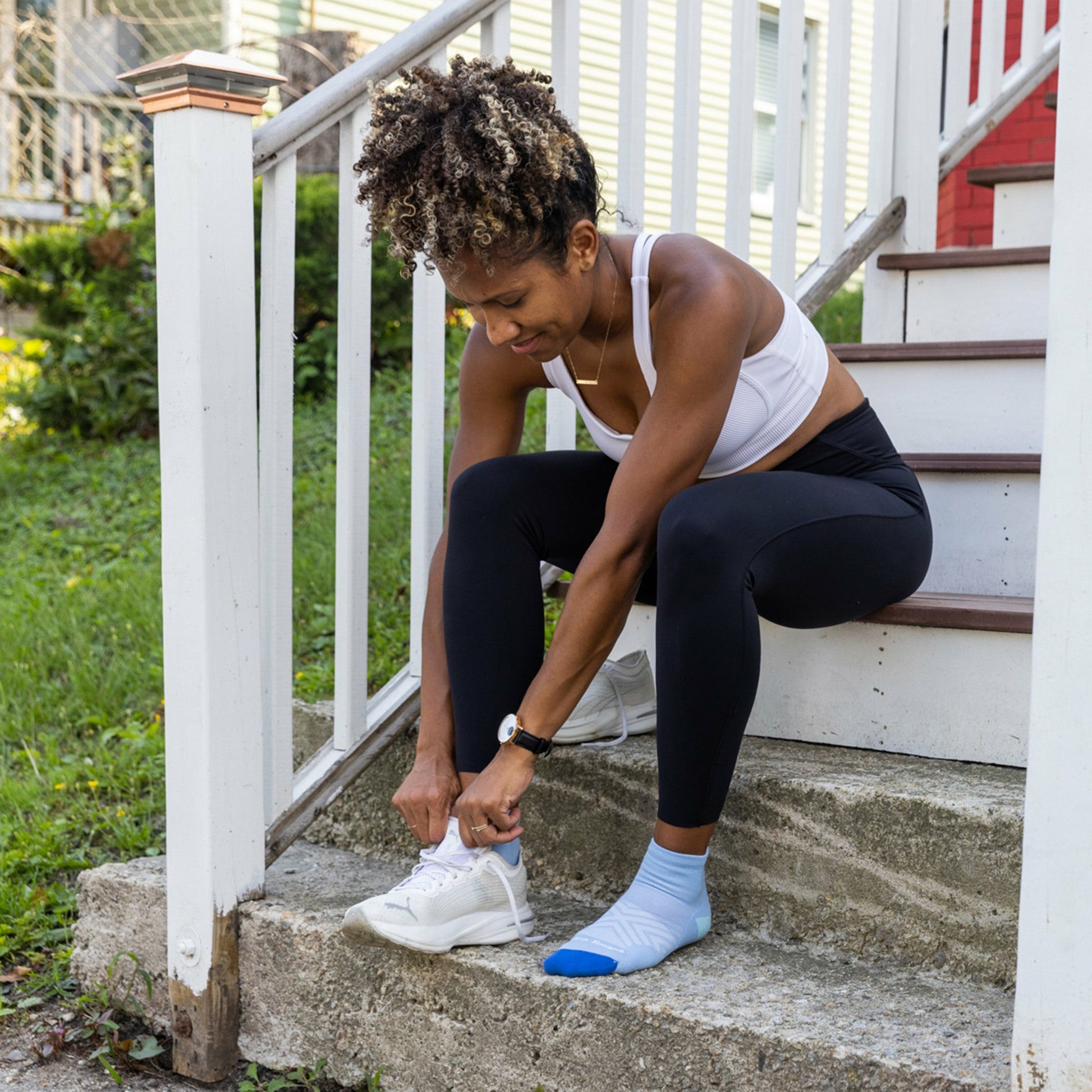 Women's Run Quarter Cushioned Ultra-Lightweight Running Socks | Darn Tough