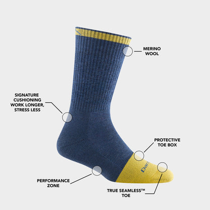 Women's Steely Boot Midweight Work Socks | Darn Tough