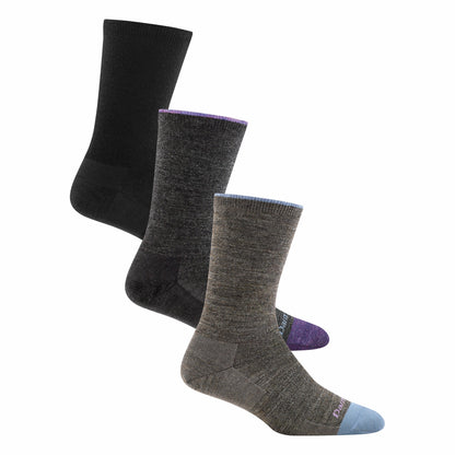 Women's Solid Basic Lifestyle 3-Pack | Darn Tough