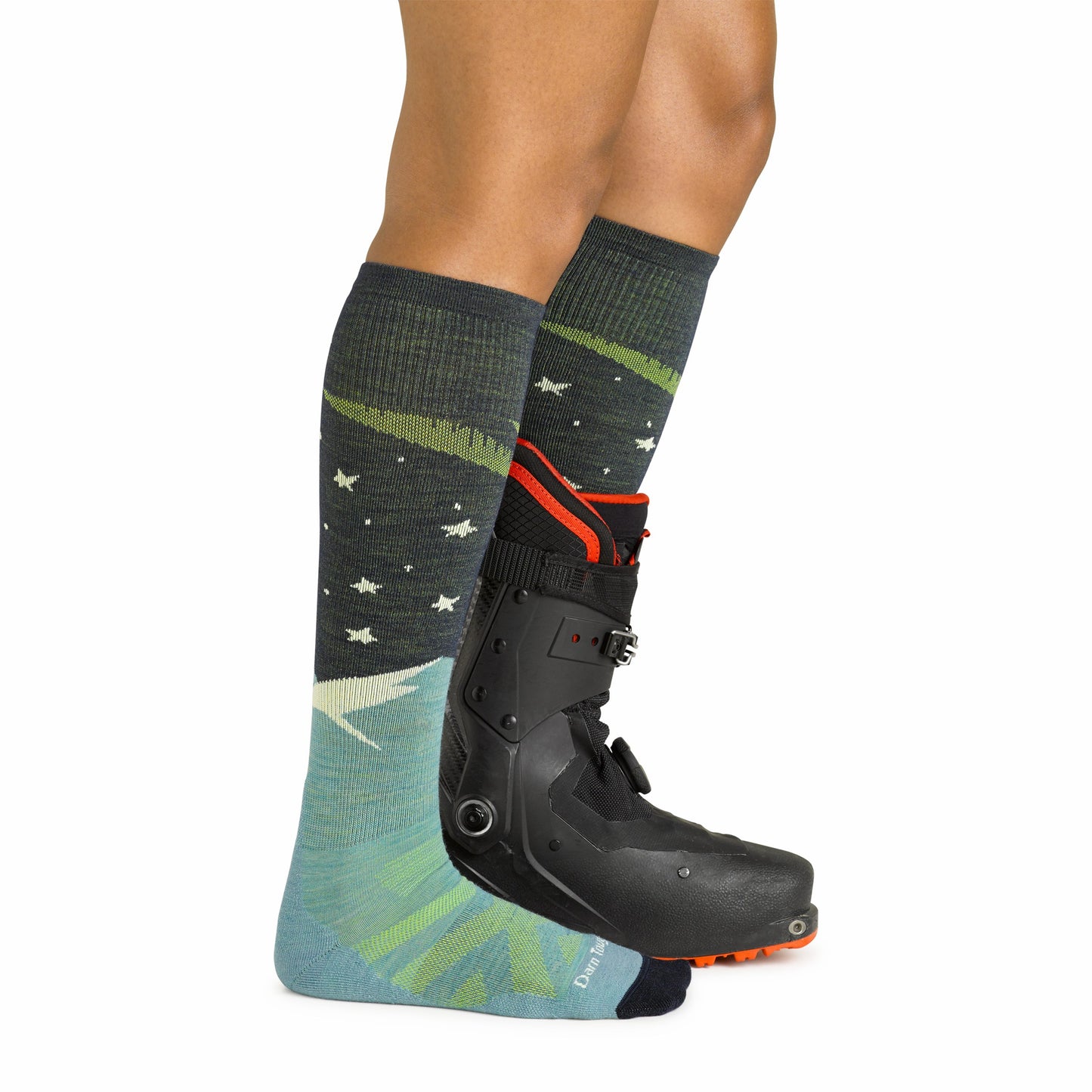 Women's Aurora Over-the-Calf Lightweight Ski & Snowboard Socks | Darn Tough