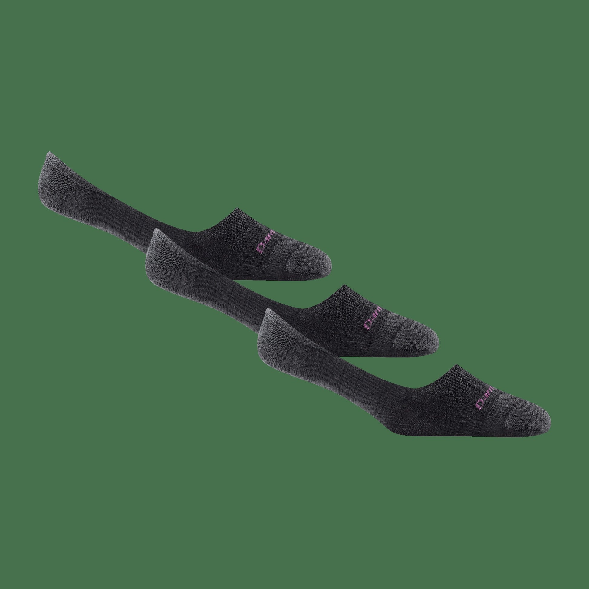 Women's No Show Invisible Lightweight Lifestyle 3-Pack | Darn Tough