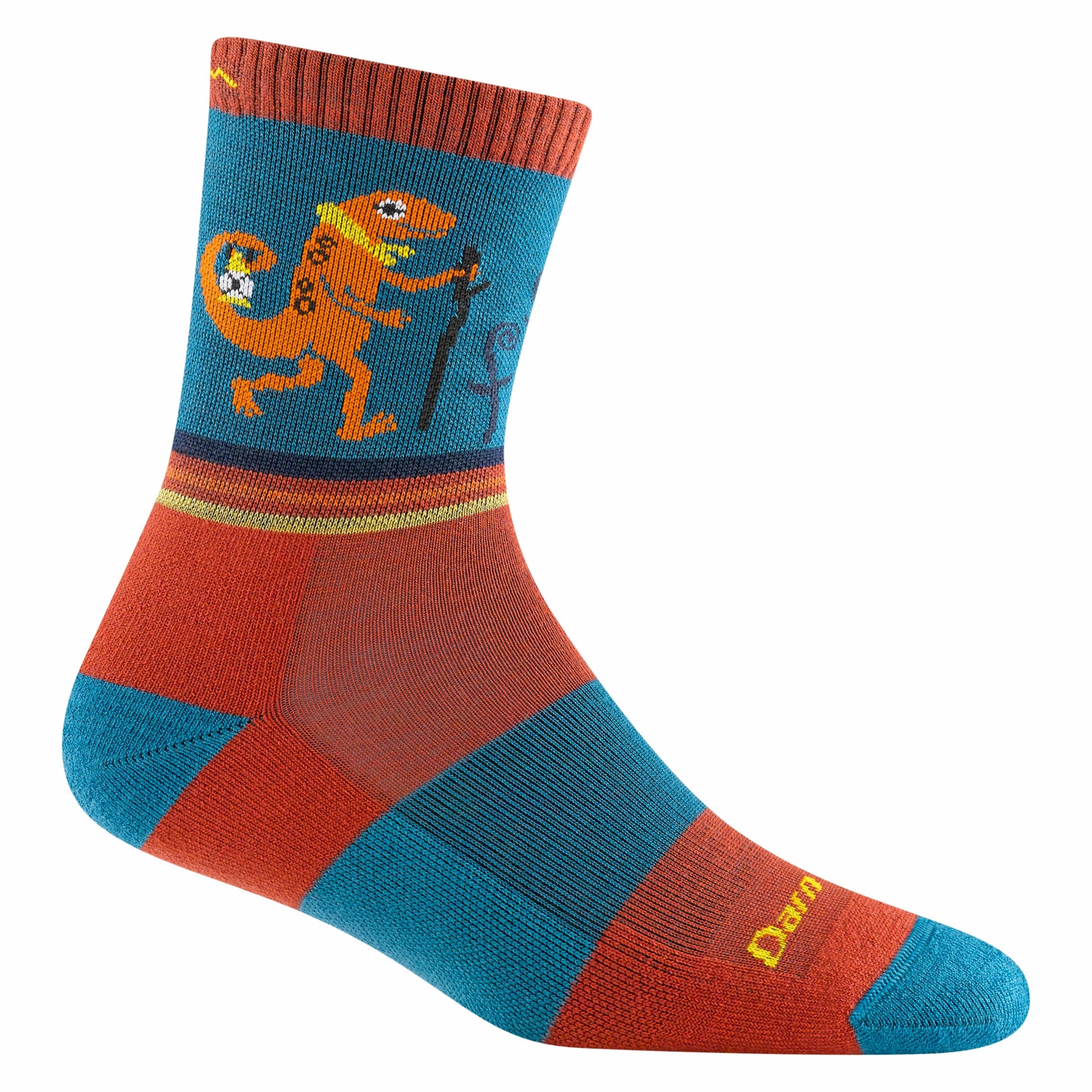 Kids Sal Micro Crew Lightweight Hiking Socks | Darn Tough