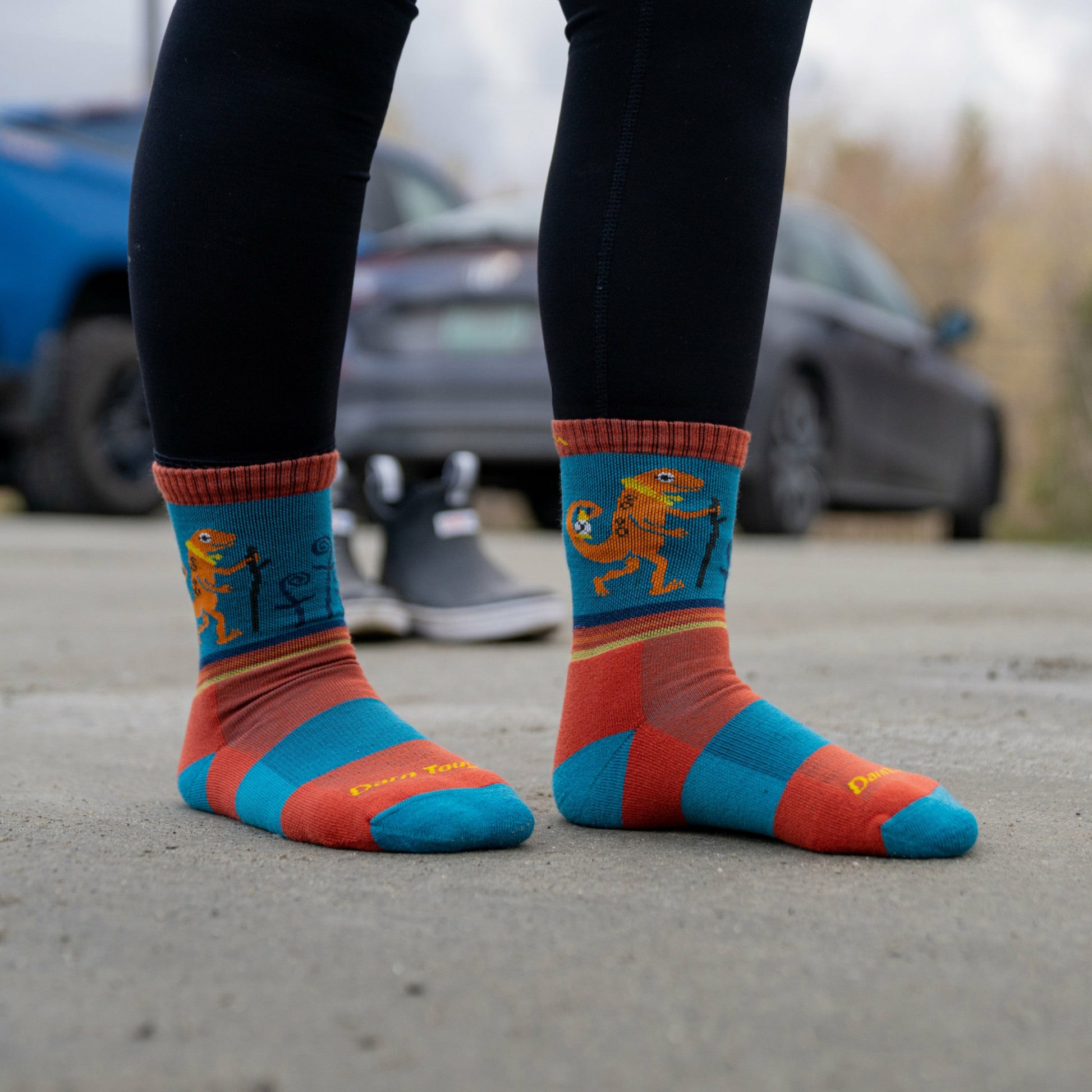 Kids Sal Micro Crew Lightweight Hiking Socks | Darn Tough