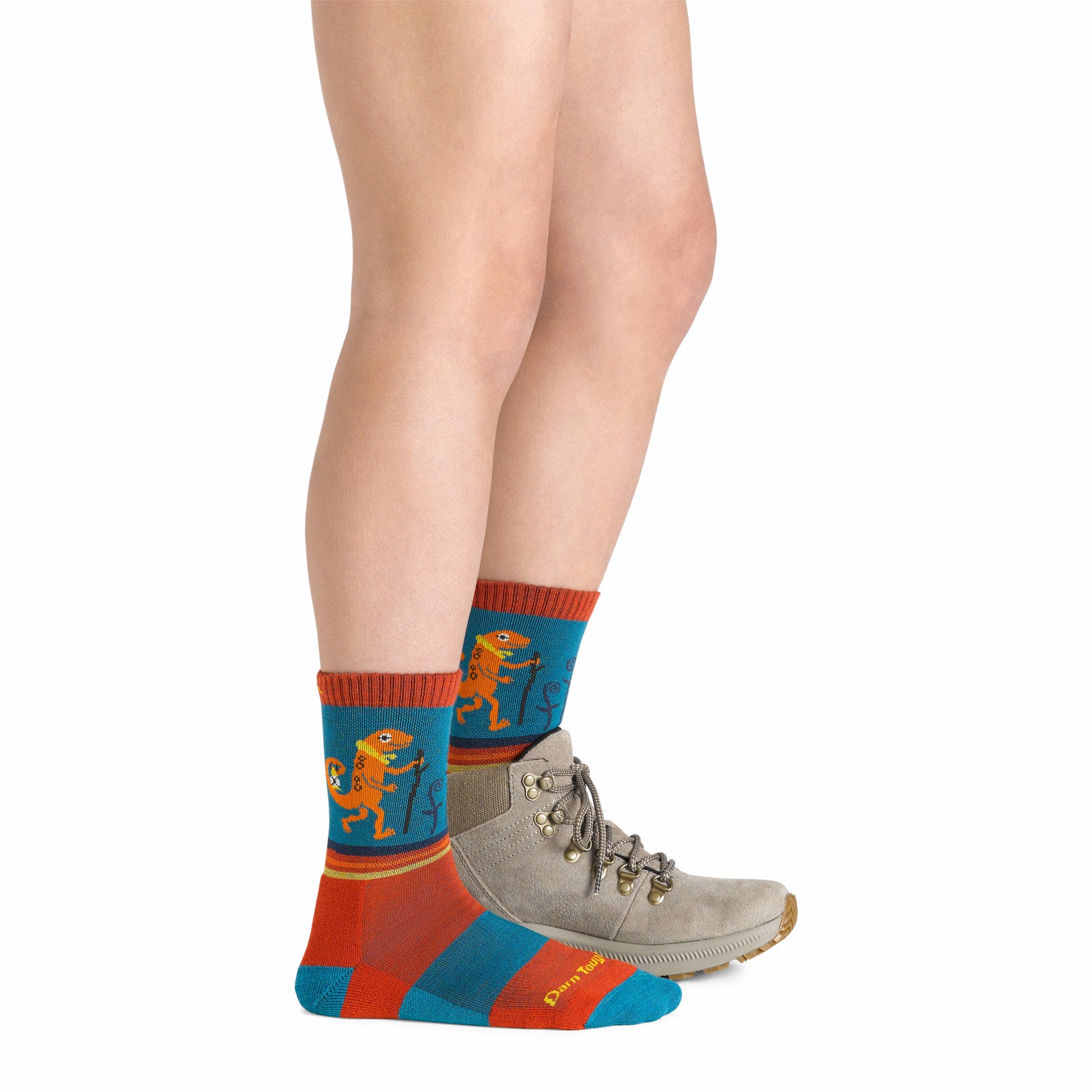 Kids Sal Micro Crew Lightweight Hiking Socks | Darn Tough