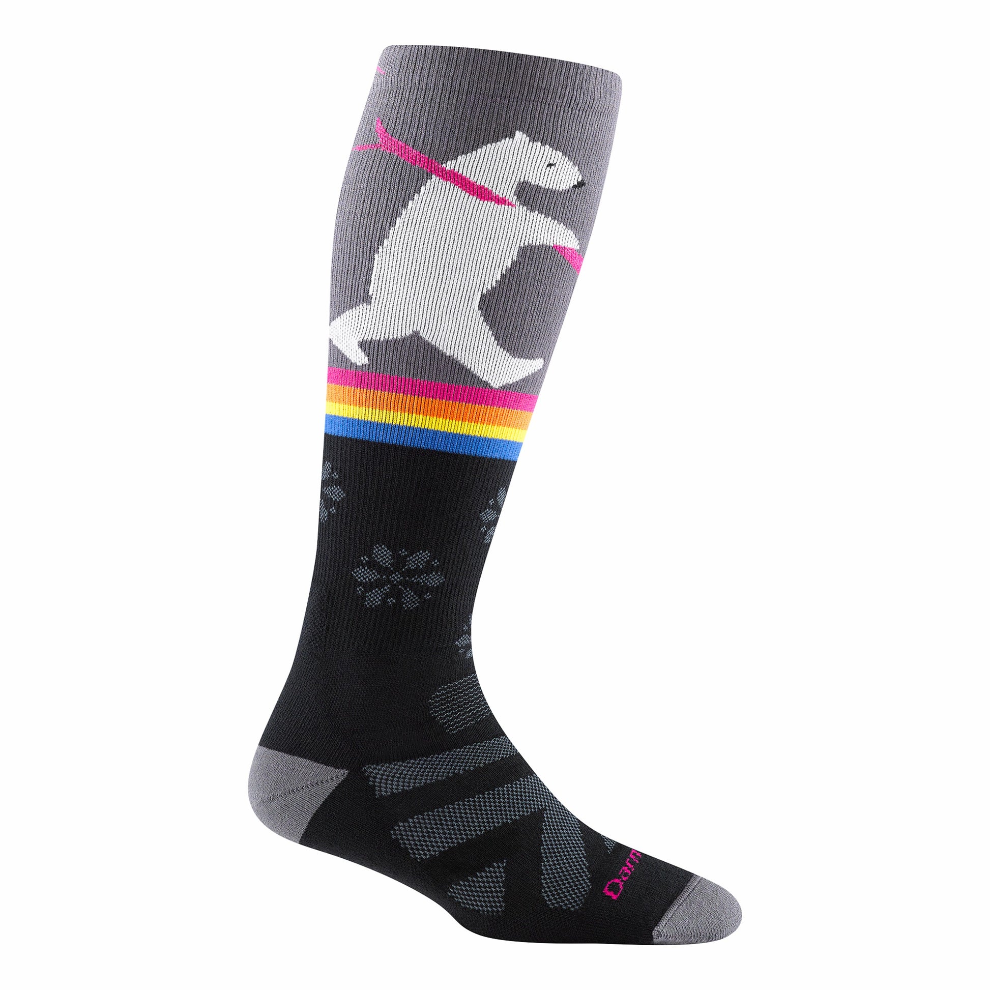 Women's Due North Over-the-Calf Midweight Ski & Snowboard Socks | Darn Tough