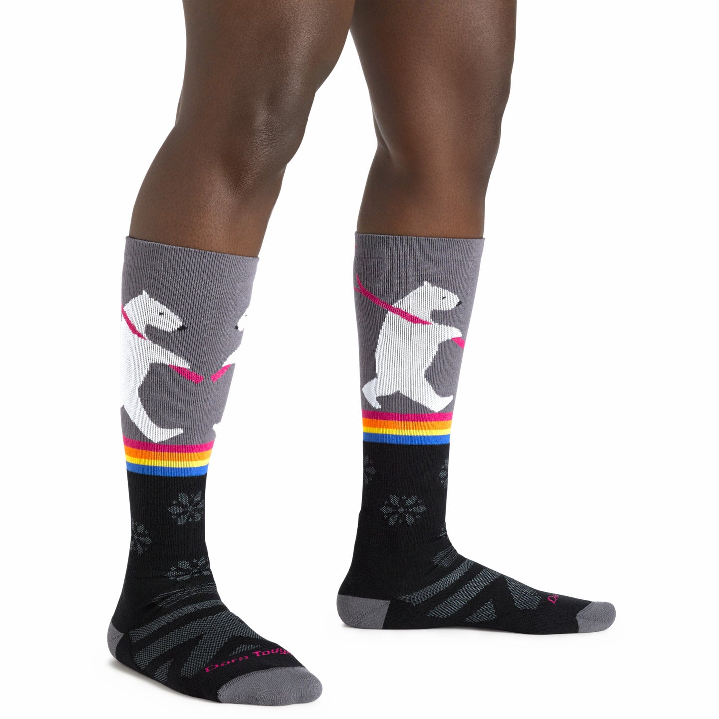 Women's Due North Over-the-Calf Midweight Ski & Snowboard Socks | Darn Tough