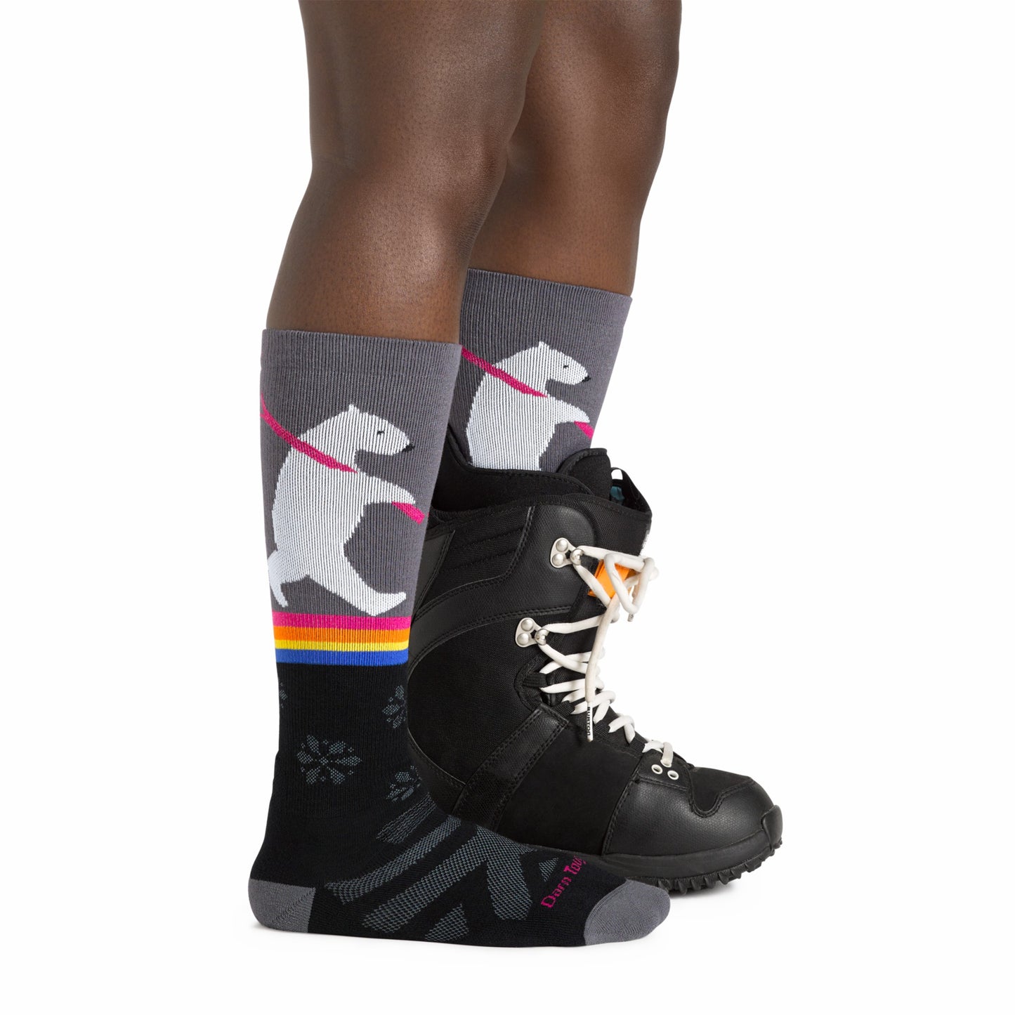 Women's Due North Over-the-Calf Midweight Ski & Snowboard Socks | Darn Tough