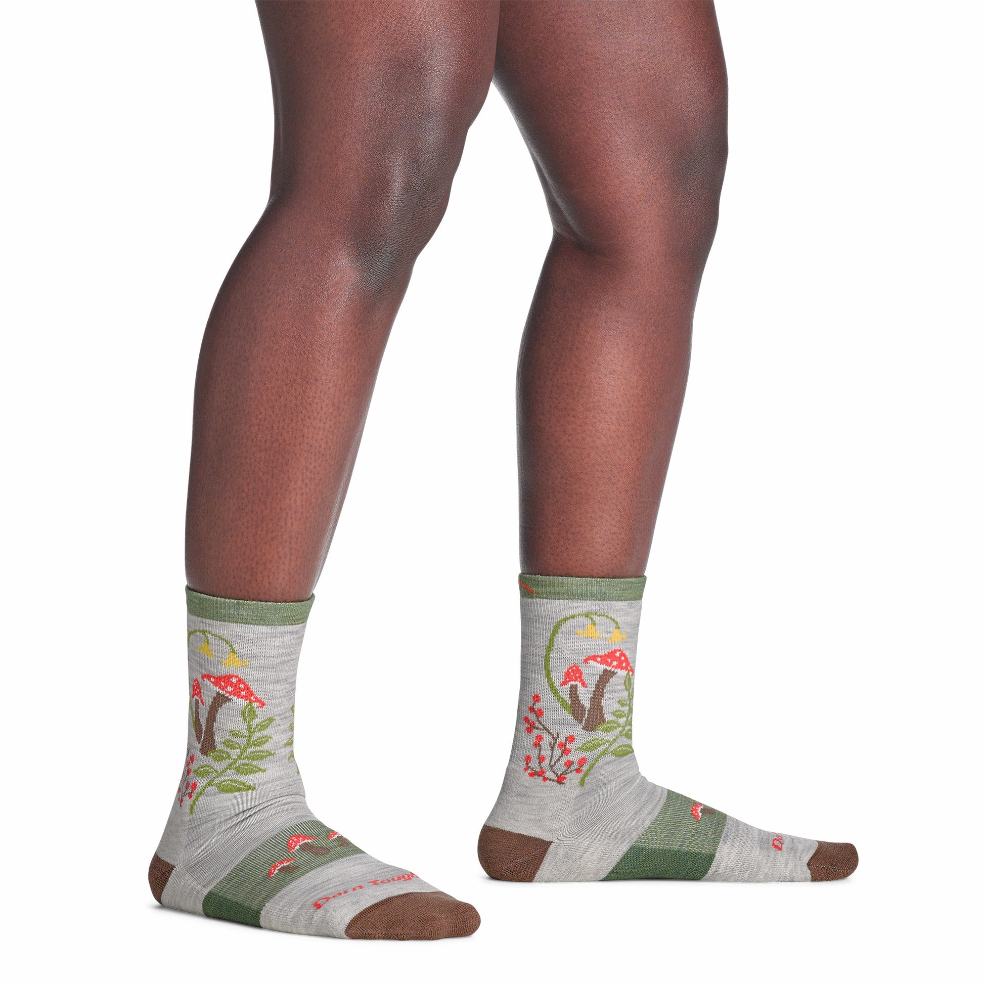 Women's Mellow Mushrooms Micro Crew Lightweight Hiking Socks | Darn Tough