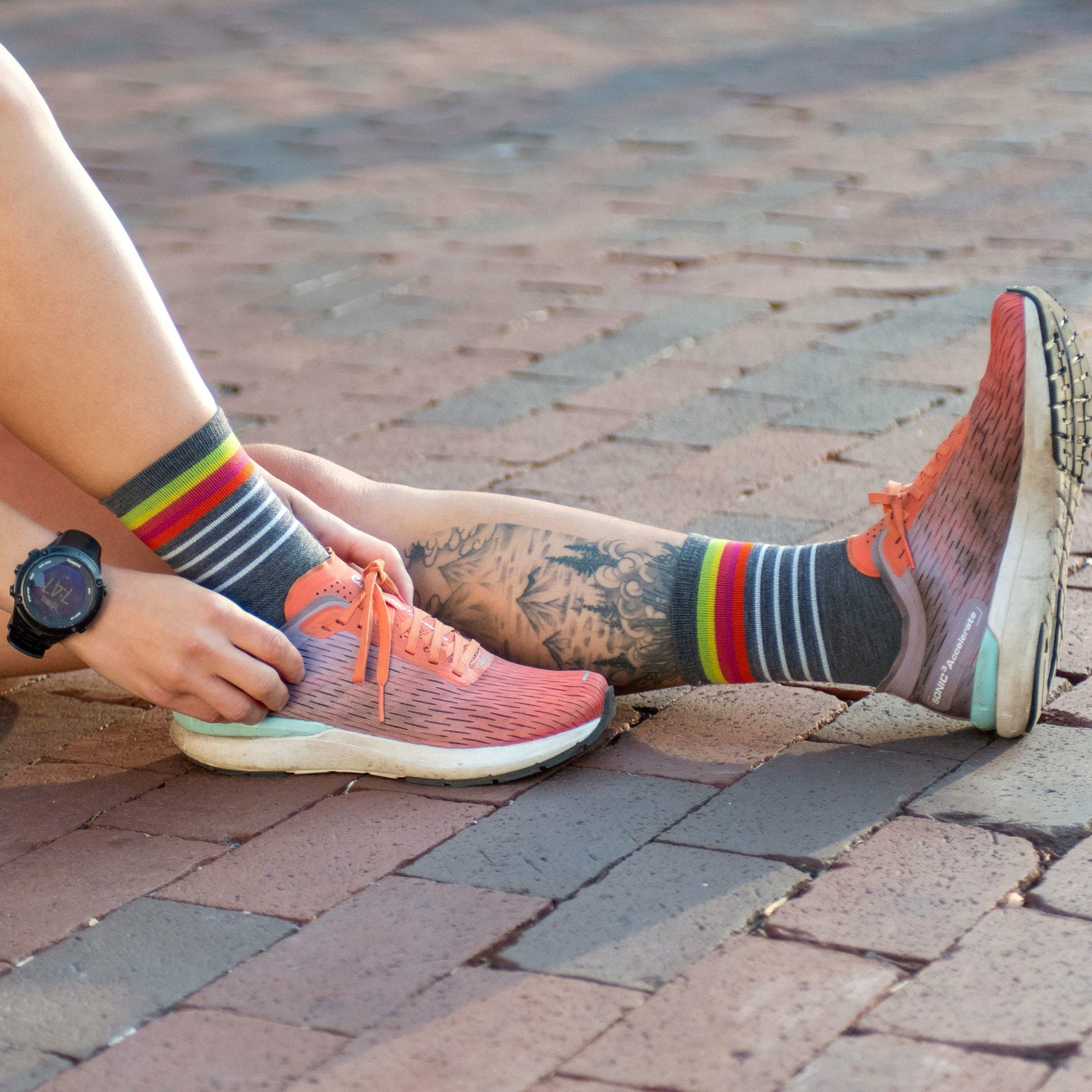 Women's Stride Micro Crew Ultra-Lightweight Running Socks- Last Chance | Darn Tough