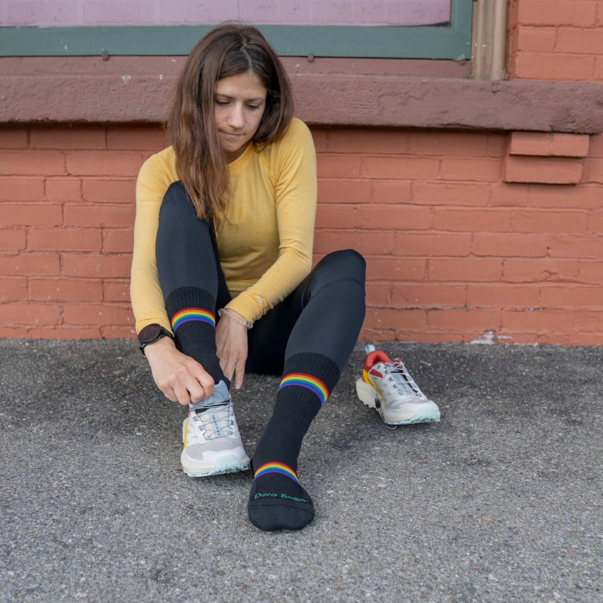 Women's Prism Micro Crew Lightweight Running Socks | Darn Tough