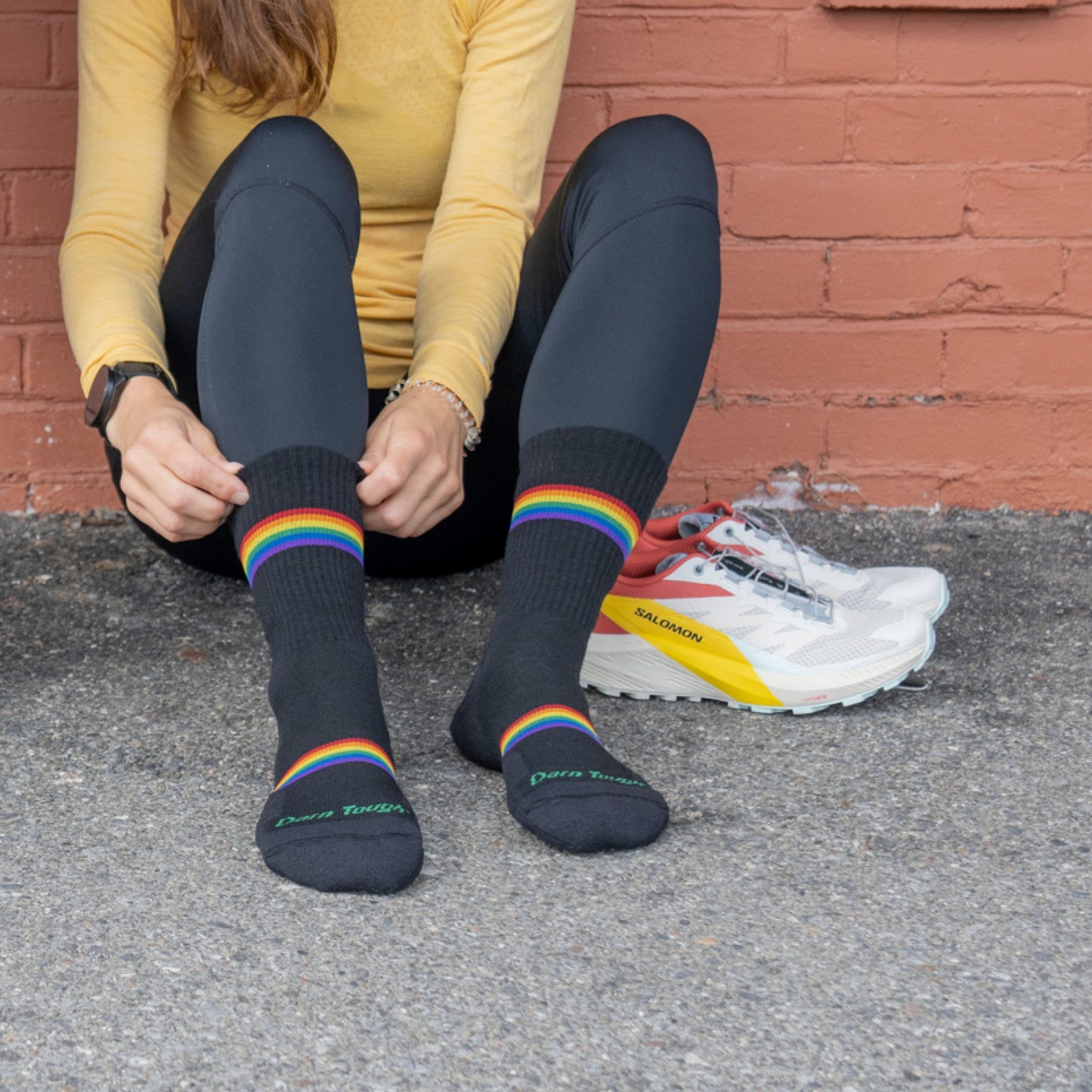 Women's Prism Micro Crew Lightweight Running Socks | Darn Tough