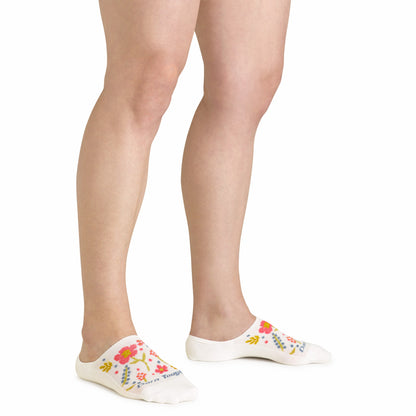 Women's Garden Party No Show Hidden Lightweight Lifestyle Socks | Darn Tough