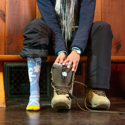 Women's Yeti Over-the-Calf Lightweight Ski & Snowboard Socks | Darn Tough
