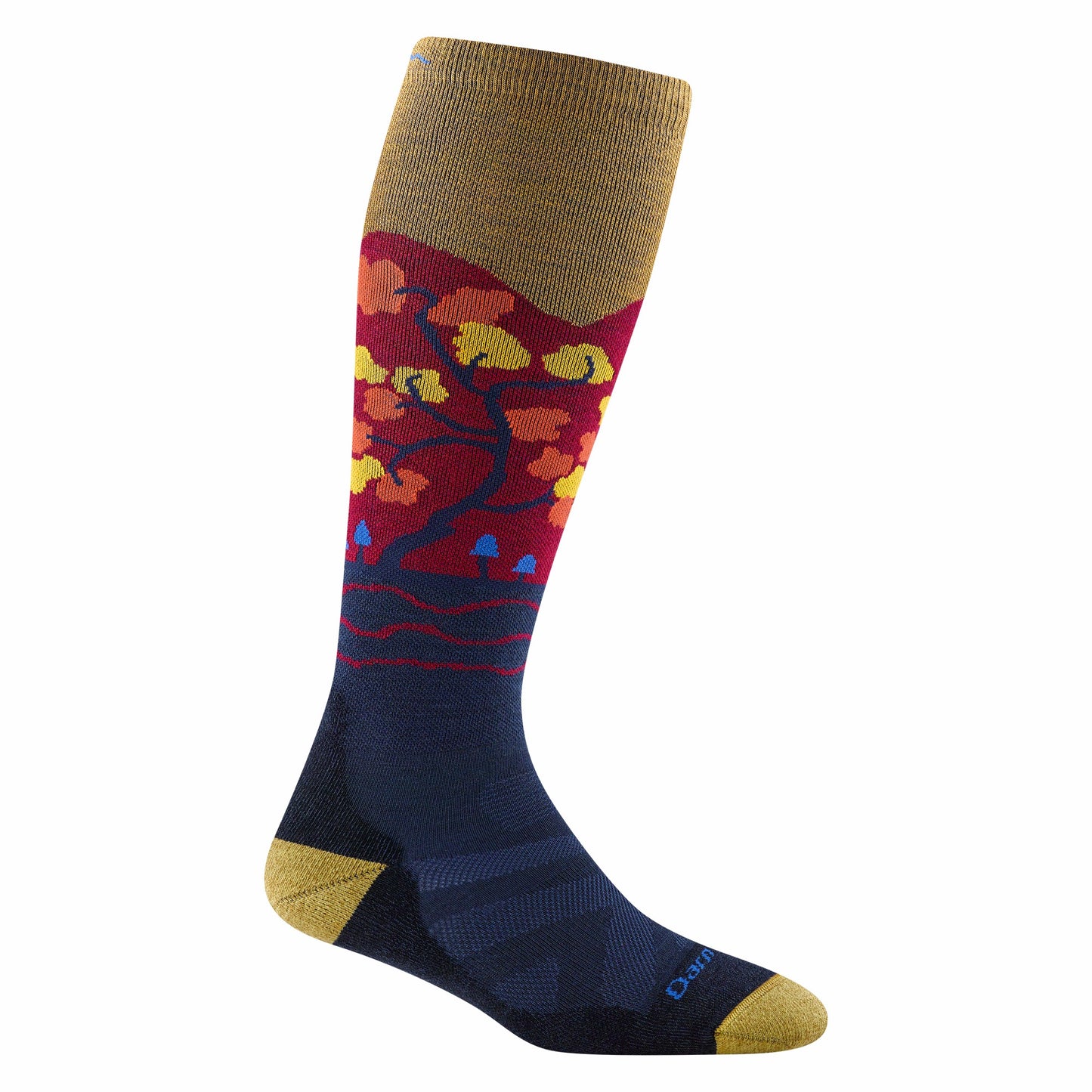 Women's Enchanted Over-the-Calf Midweight Ski & Snowboard Socks- Last Chance | Darn Tough