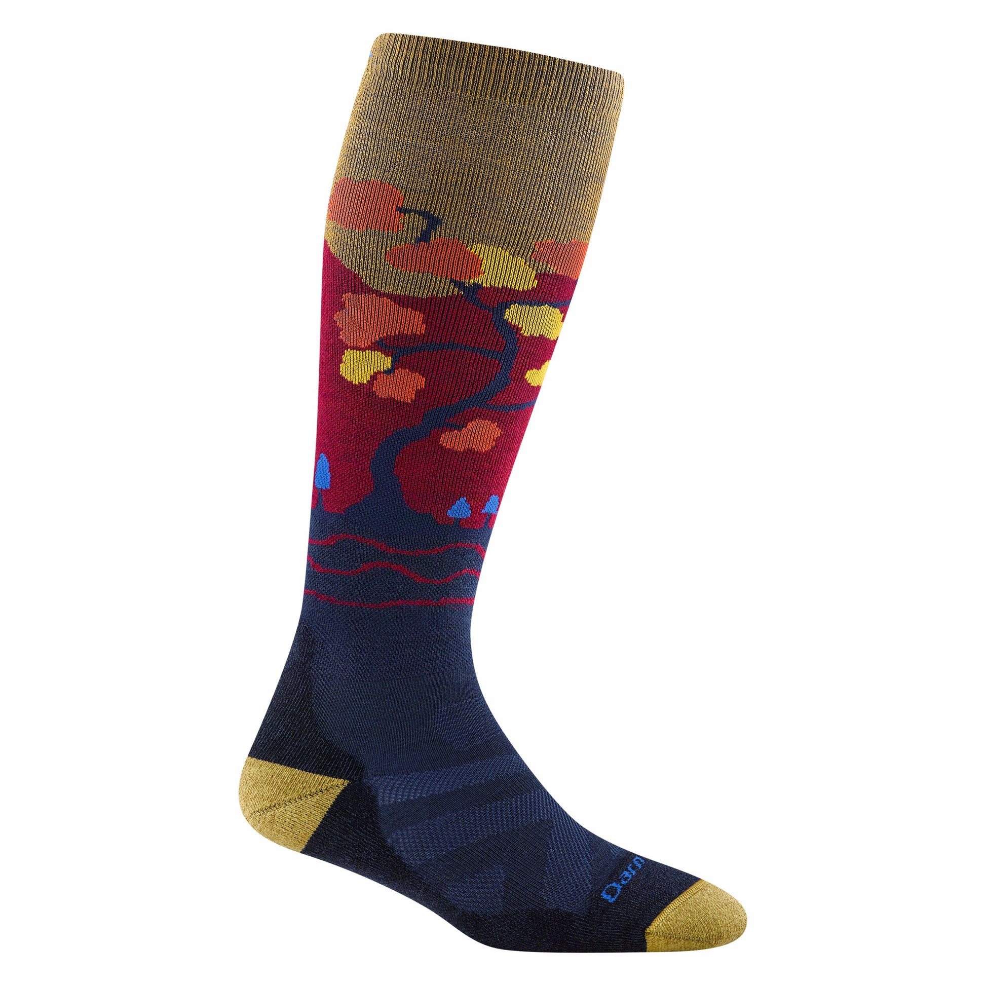 Women's Enchanted Over-the-Calf Midweight Ski & Snowboard Socks- Last Chance | Darn Tough
