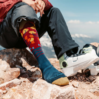 Women's Enchanted Over-the-Calf Midweight Ski & Snowboard Socks- Last Chance | Darn Tough