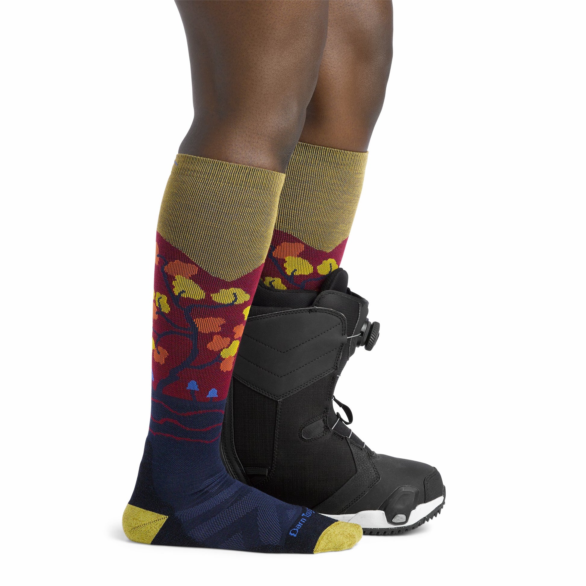 Women's Enchanted Over-the-Calf Midweight Ski & Snowboard Socks- Last Chance | Darn Tough