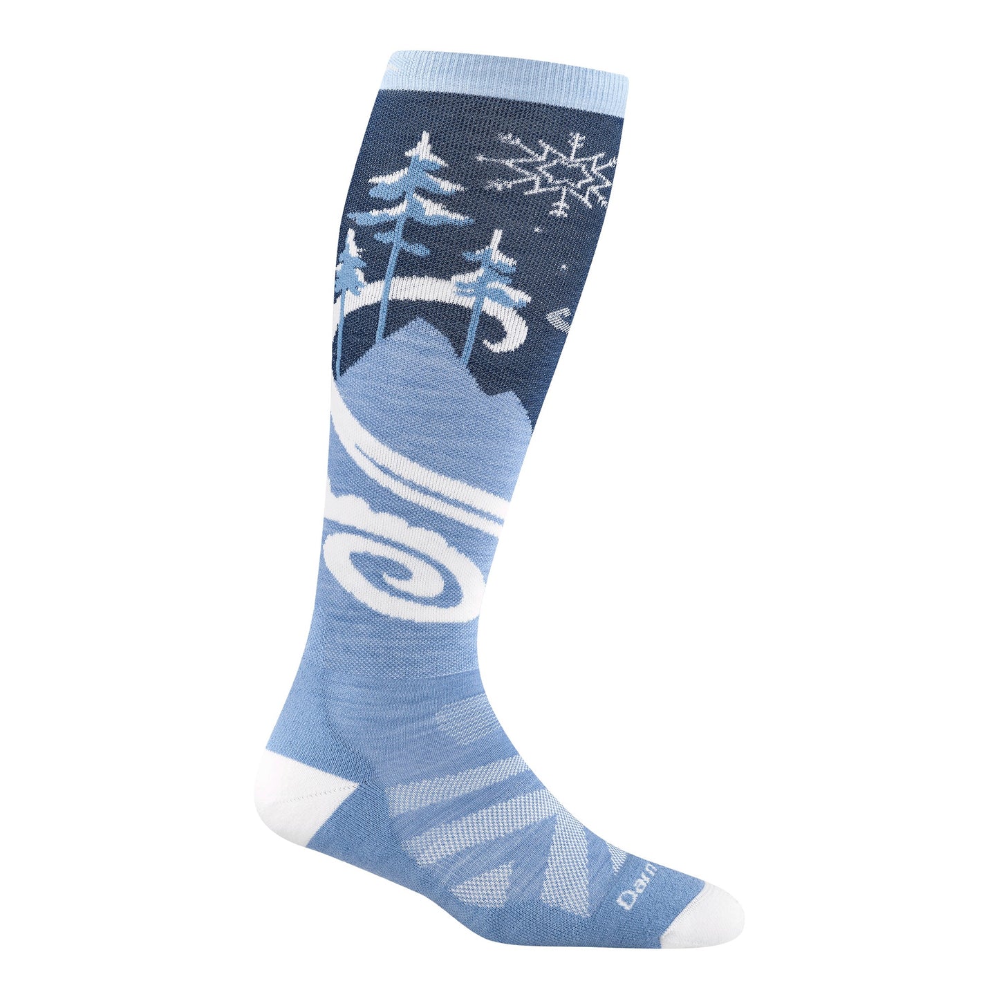 Women's Swirlwind Over-the-Calf Lightweight Ski & Snowboard Socks | Darn Tough