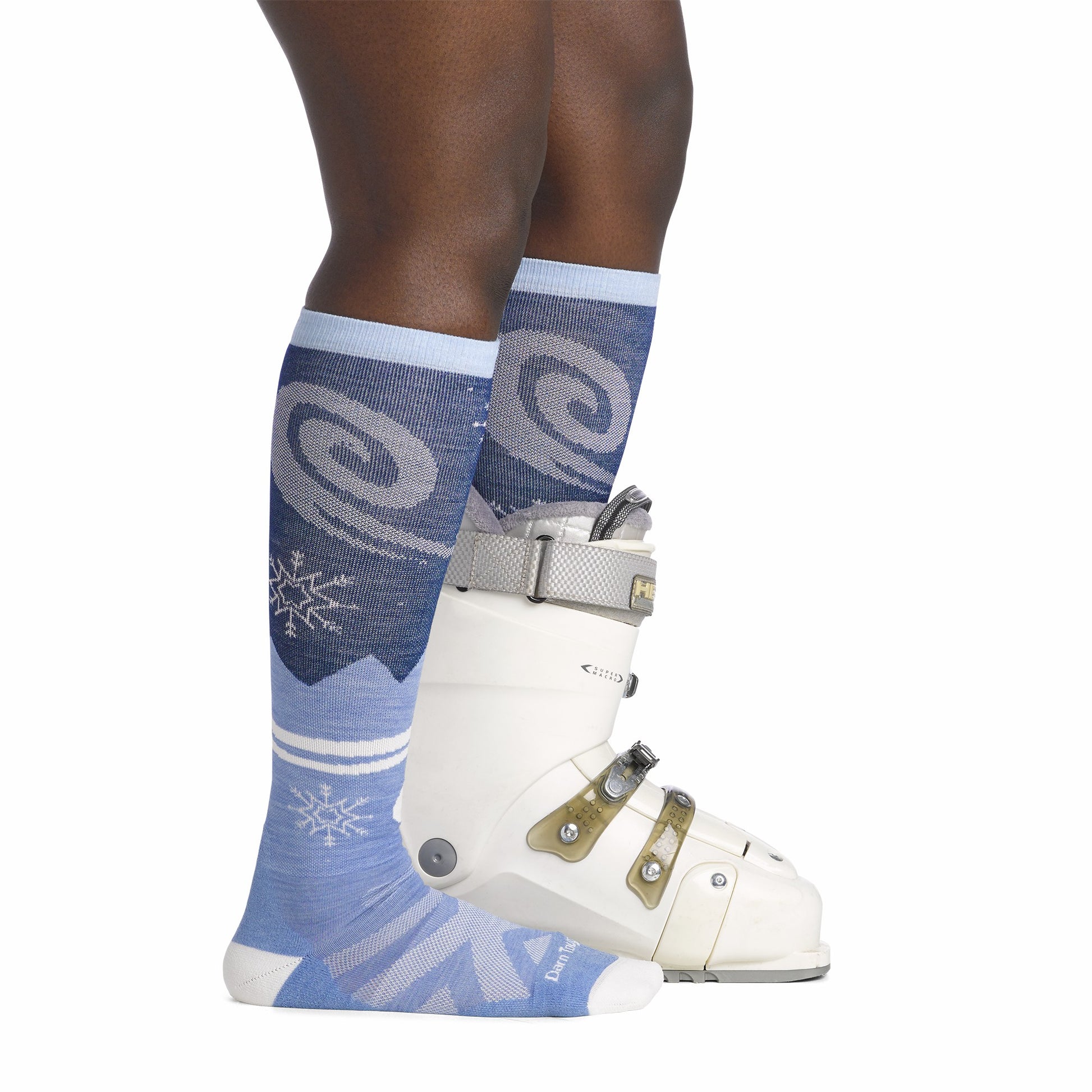 Women's Swirlwind Over-the-Calf Lightweight Ski & Snowboard Socks | Darn Tough
