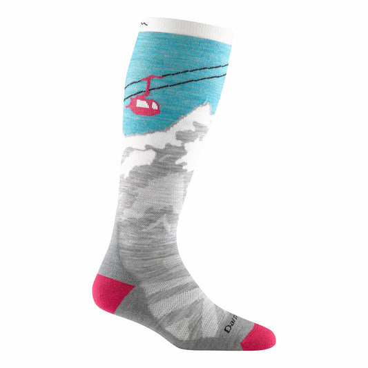 Women's Yeti Over-the-Calf Midweight Ski & Snowboard Socks | Darn Tough