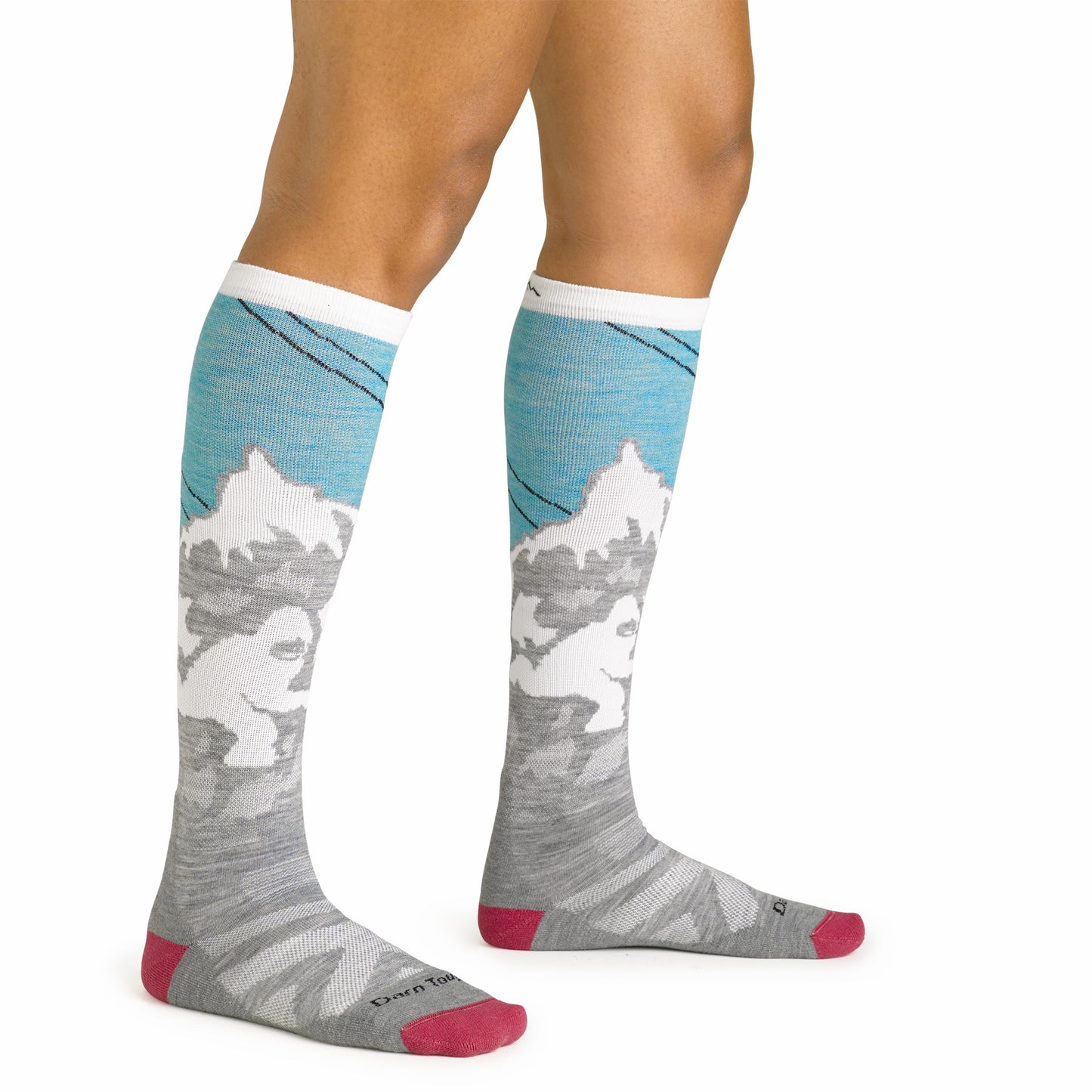 Women's Yeti Over-the-Calf Midweight Ski & Snowboard Socks | Darn Tough