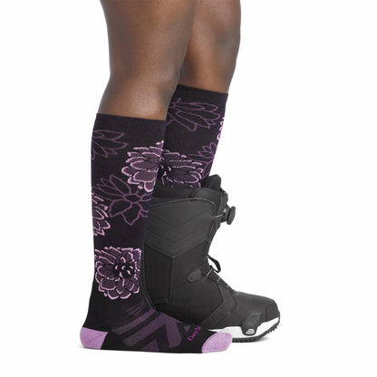 Women's Dahlia Over-the-Calf Midweight Ski & Snowboard Socks | Darn Tough