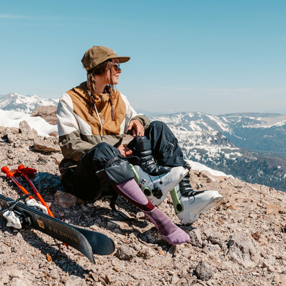 Women's Outer Limits Over-the-Calf Lightweight Ski & Snowboard Socks-Last Chance | Darn Tough