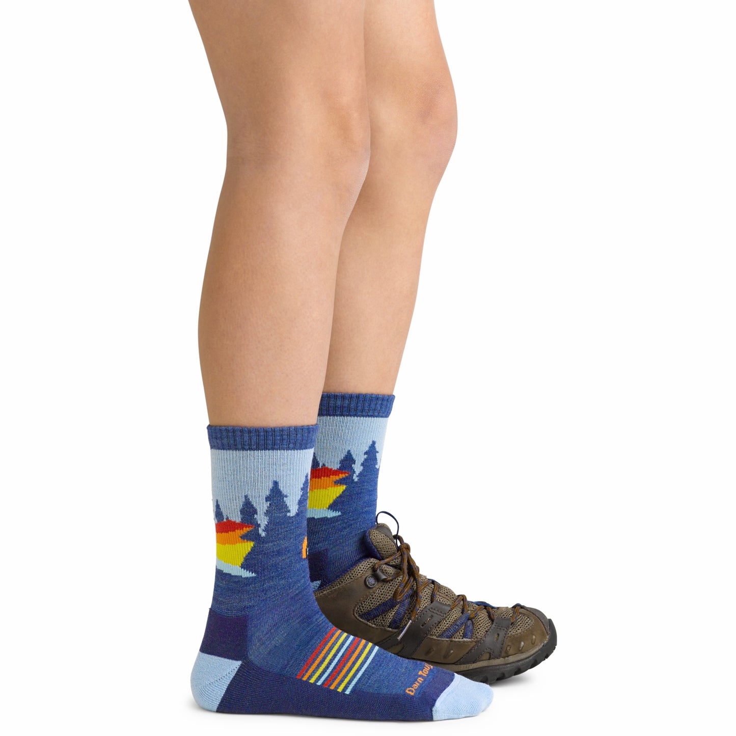 Kids Van Wild Micro Crew Lightweight Hiking Socks | Darn Tough