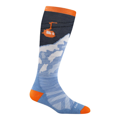 Kids Little Yeti Over-the-Calf Midweight Ski & Snowboard Socks | Darn Tough