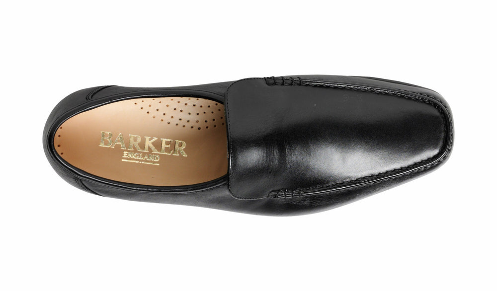 Javron - Black Calf Loafer | Barker Shoes