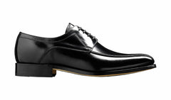 Newbury - Black Hi-Shine Derby Shoe | Barker Shoes