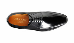 Newbury - Black Hi-Shine Derby Shoe | Barker Shoes