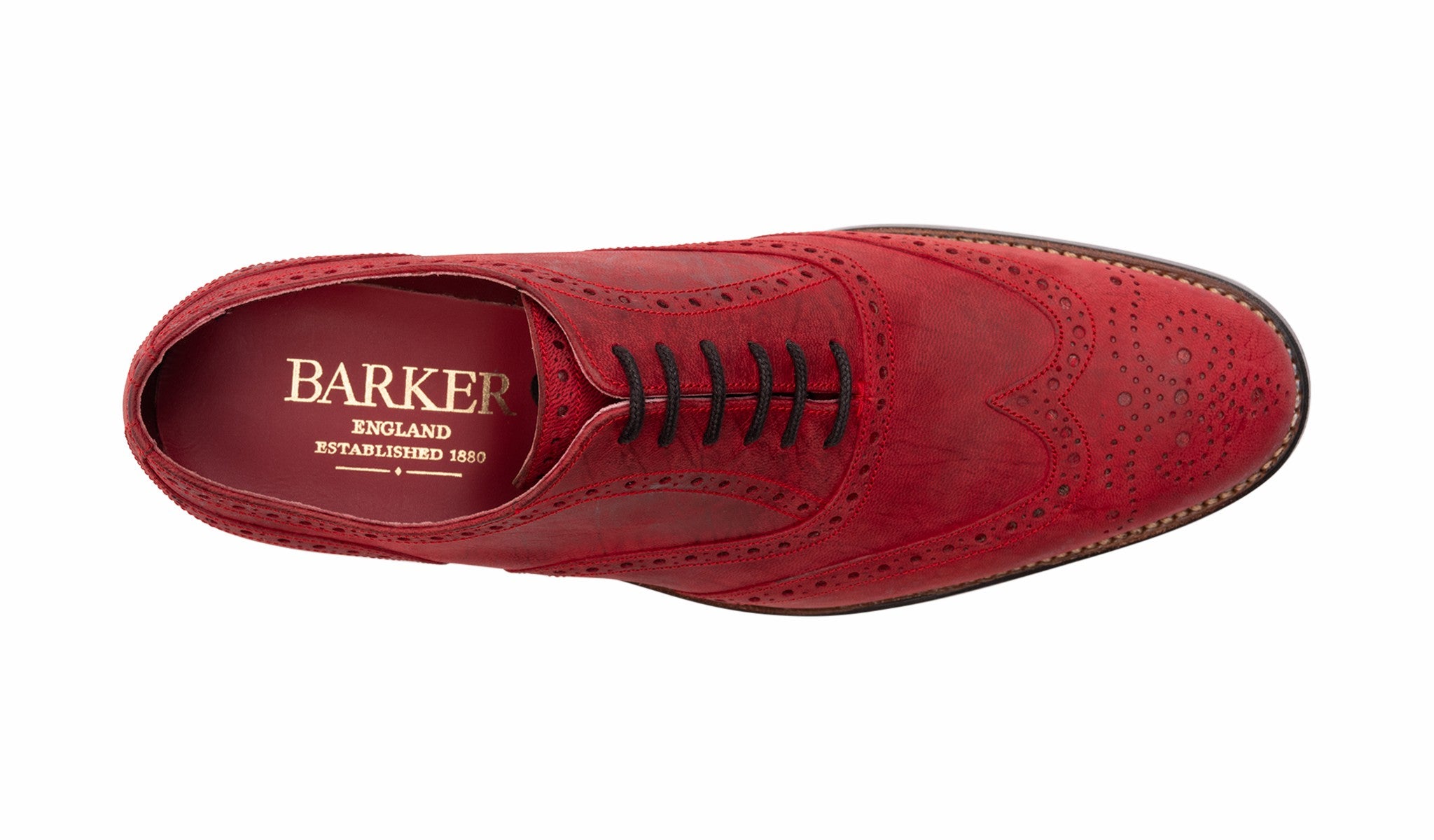 Brando 2 - Red Waxy Calf | Barker Shoes