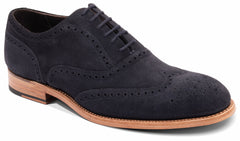 Brando 2 - Navy Suede | Barker Shoes