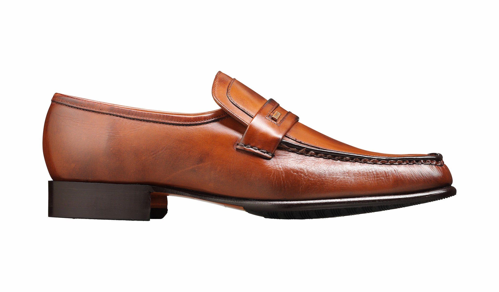 Wesley - Chestnut Calf Loafer | Barker Shoes